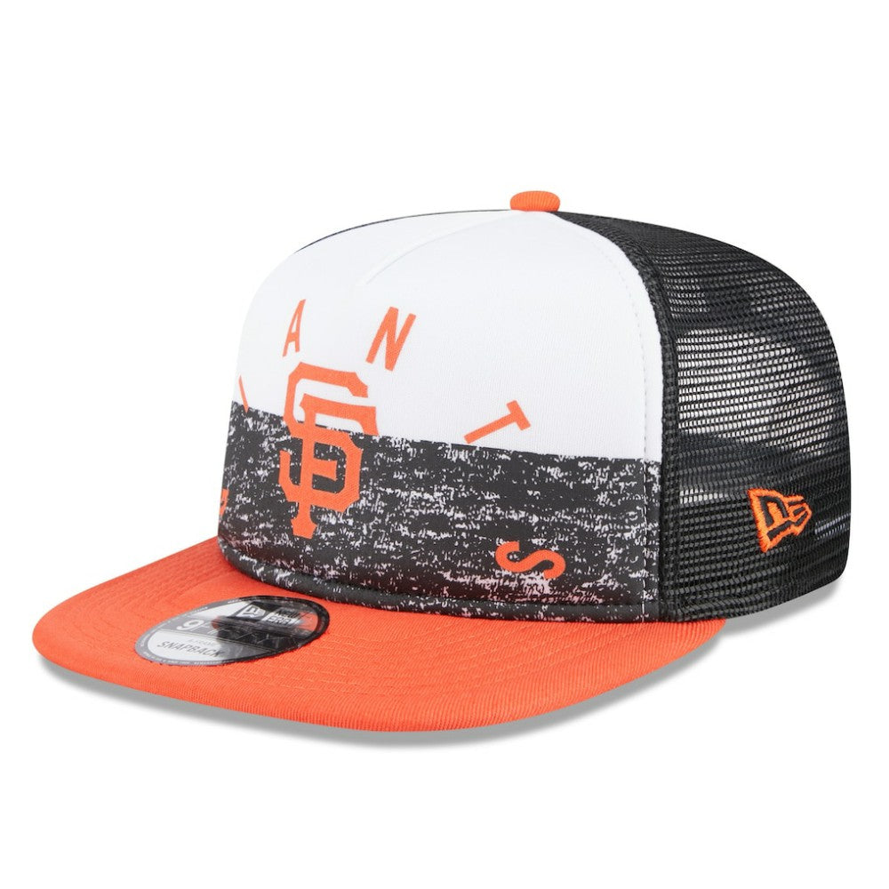 MLB San Francisco Giants New Era Team Foam Front A-Frame Trucker 9FIFTY Snapback Hat