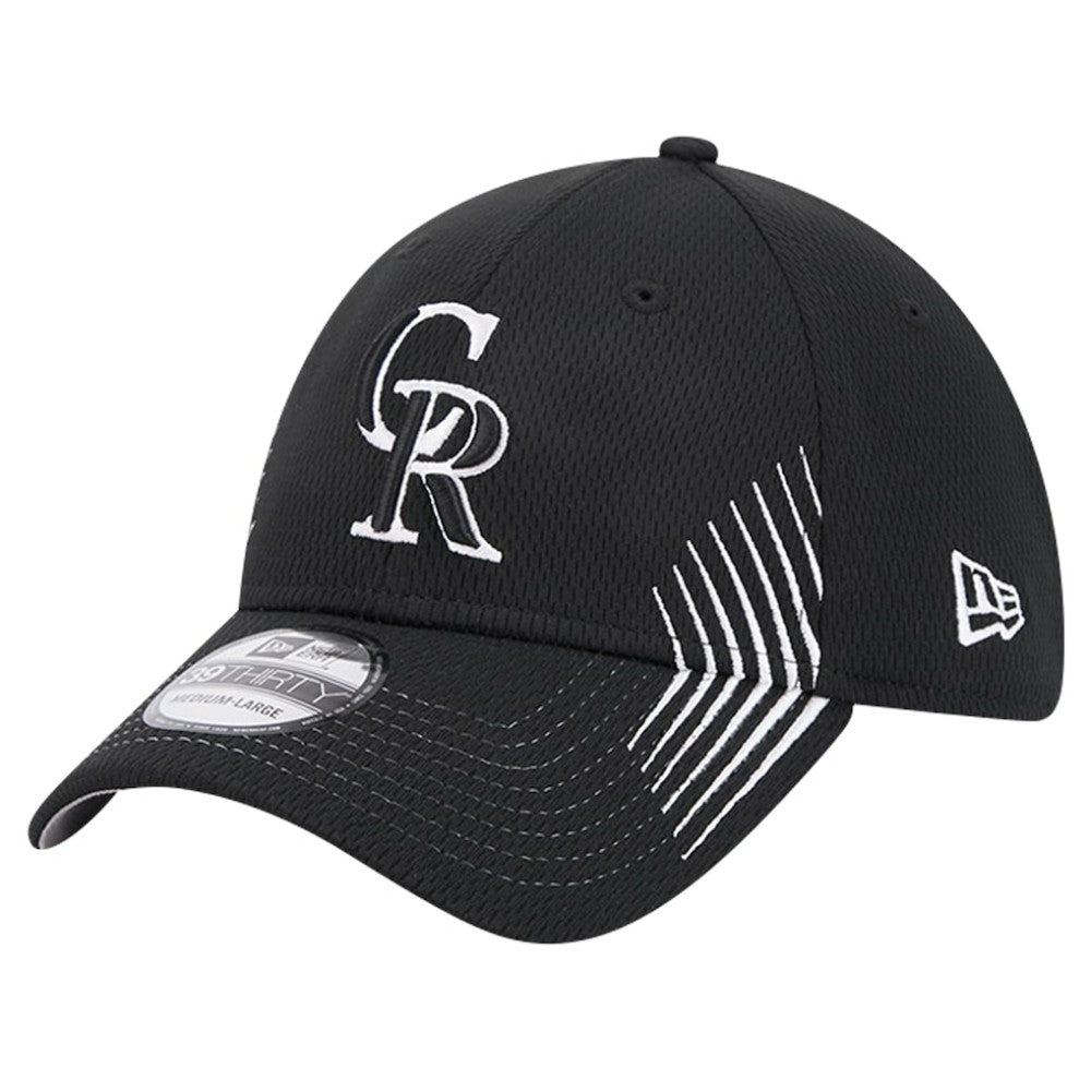 MLB Colorado Rockies New Era Active Dash Mark 39THIRTY Flex Hat