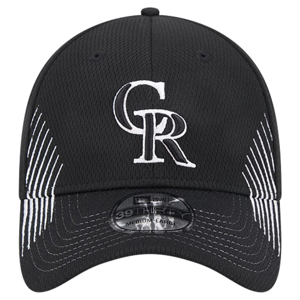 MLB Colorado Rockies New Era Active Dash Mark 39THIRTY Flex Hat