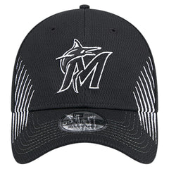 MLB Miami Marlins New Era Active Dash Mark 39THIRTY Flex Hat