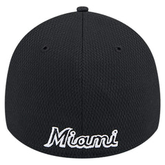 MLB Miami Marlins New Era Active Dash Mark 39THIRTY Flex Hat
