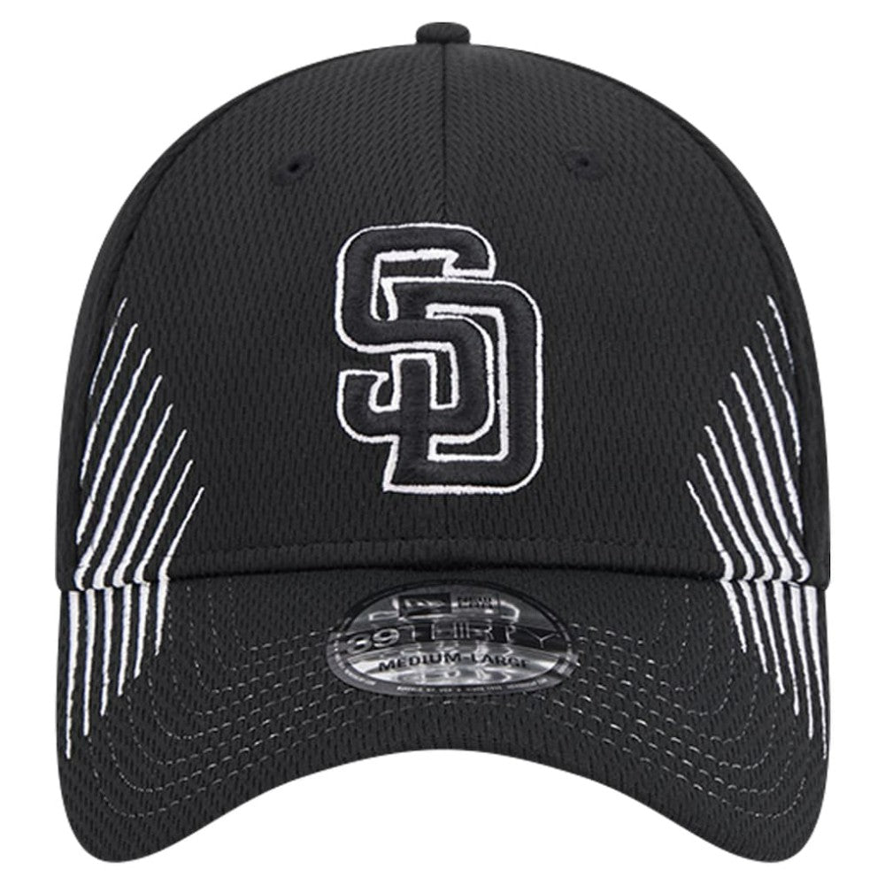 MLB San Diego Padres New Era Active Dash Mark 39THIRTY Flex Hat