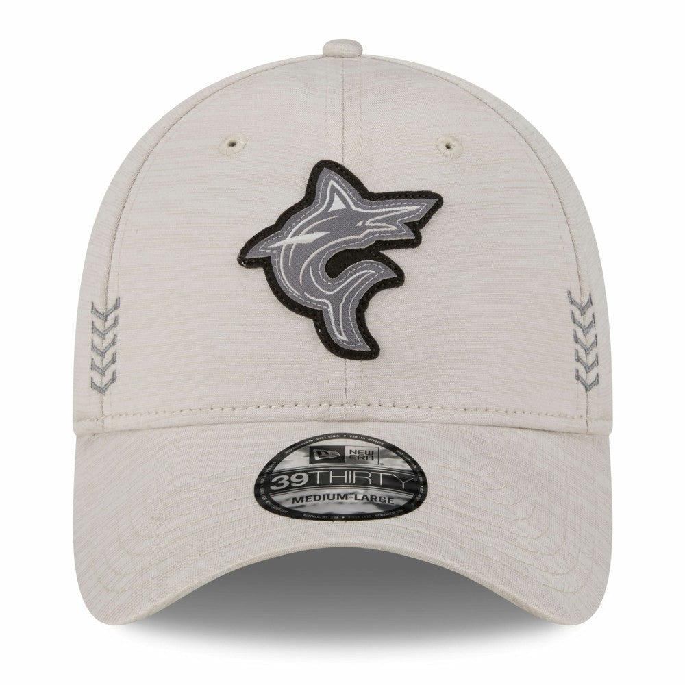 MLB Miami Marlins New Era 2024 Clubhouse 39THIRTY Flex Hat