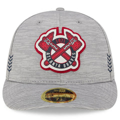 MLB Atlanta Braves New Era 2024 Clubhouse Low Profile 59FIFTY Fitted Hat