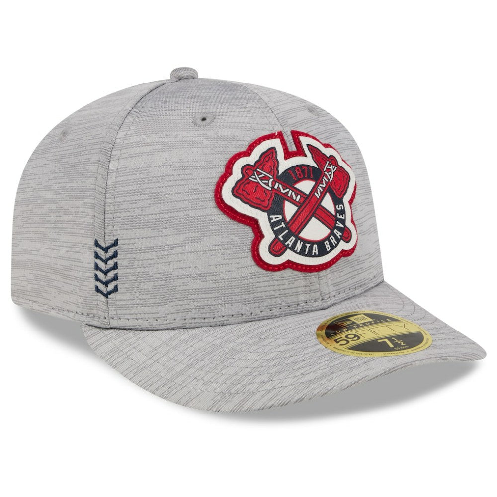 MLB Atlanta Braves New Era 2024 Clubhouse Low Profile 59FIFTY Fitted Hat