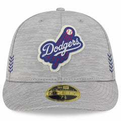 MLB Los Angeles Dodgers New Era 2024 Clubhouse Low Profile 59FIFTY Fitted Hat