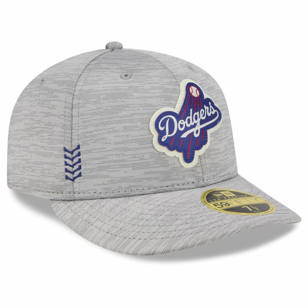MLB Los Angeles Dodgers New Era 2024 Clubhouse Low Profile 59FIFTY Fitted Hat