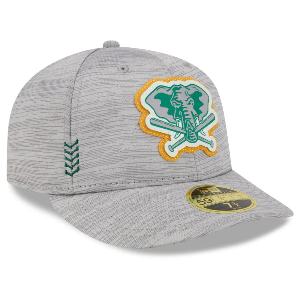 MLB Athletics New Era 2024 Clubhouse Low Profile 59FIFTY Fitted Hat