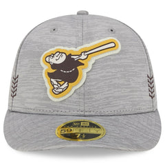 MLB San Diego Padres New Era 2024 Clubhouse Low Profile 59FIFTY Fitted Hat
