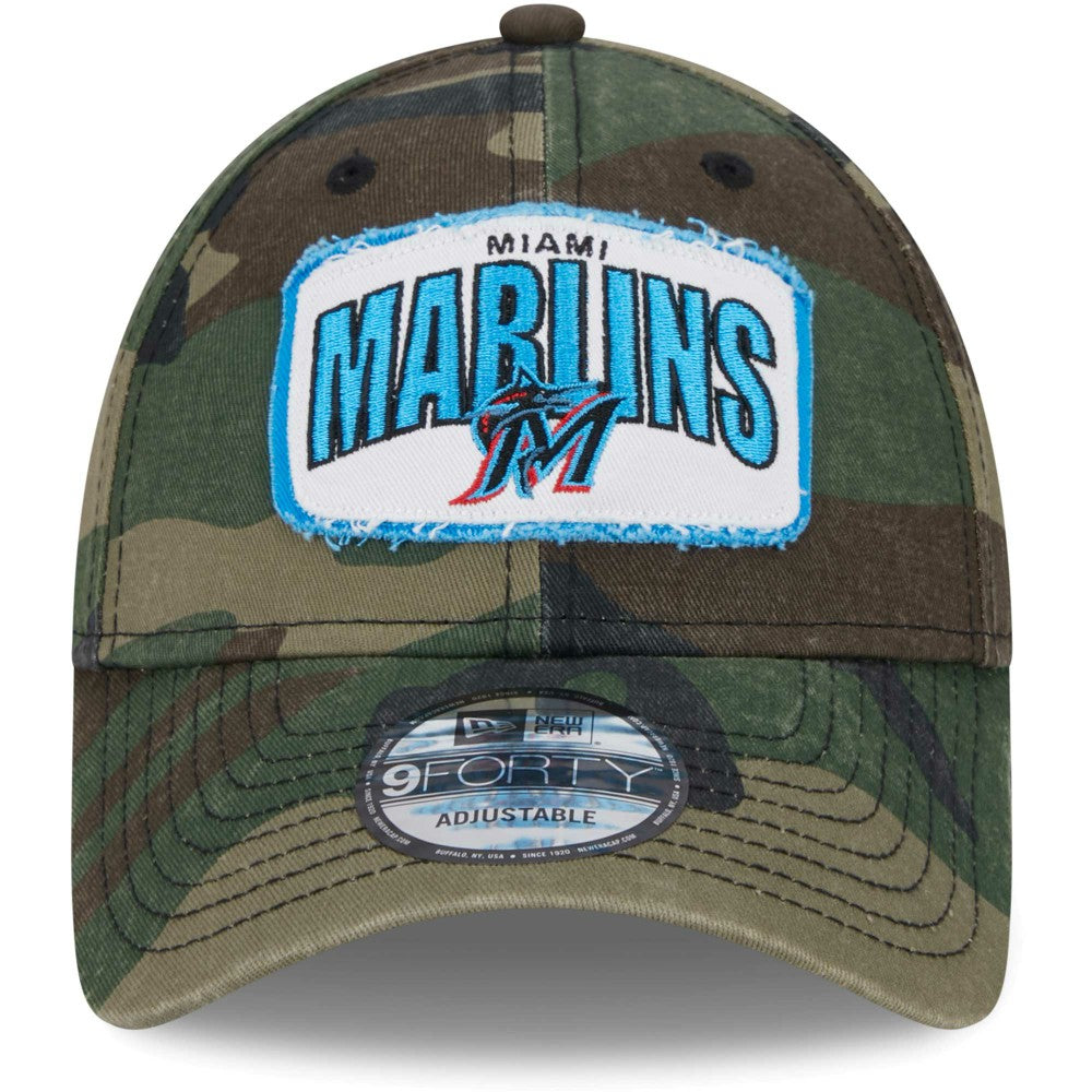MLB Miami Marlins New Era Gameday 9FORTY Adjustable Hat