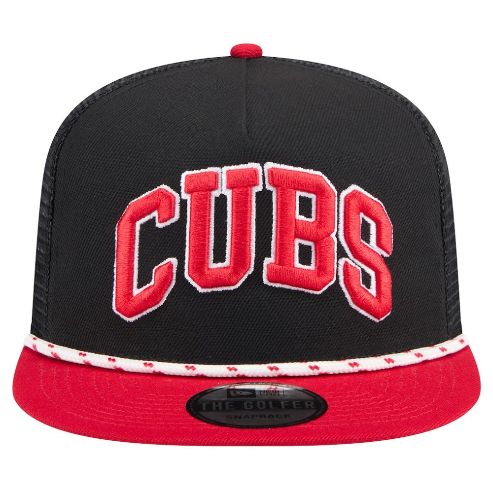 MLB Chicago Cubs New Era Throwback Meshback Golfer Hat
