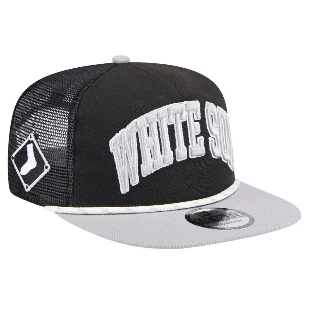 MLB Chicago White Sox New Era Throwback Meshback Golfer Hat