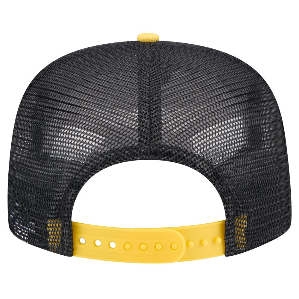 MLB Milwaukee Brewers New Era Throwback Meshback Golfer Hat