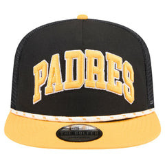 MLB San Diego Padres New Era Throwback Meshback Golfer Hat