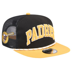 MLB San Diego Padres New Era Throwback Meshback Golfer Hat