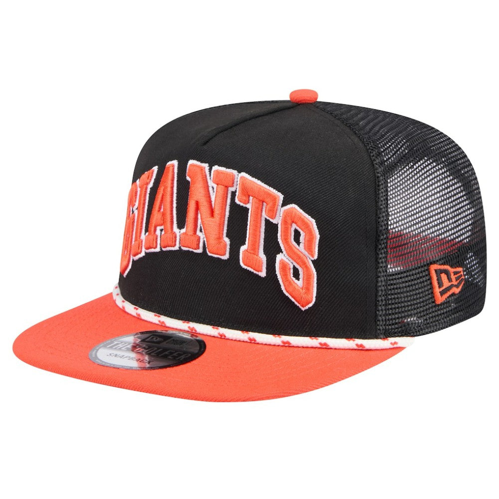 MLB San Francisco Giants New Era Throwback Meshback Golfer Hat