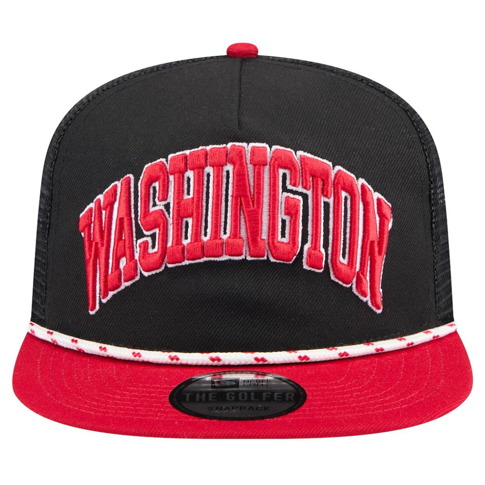 MLB Washington Nationals New Era Throwback Meshback Golfer Hat