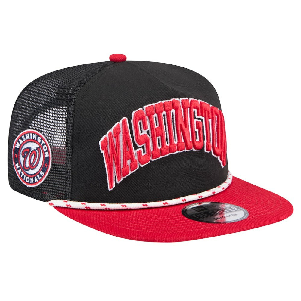 MLB Washington Nationals New Era Throwback Meshback Golfer Hat