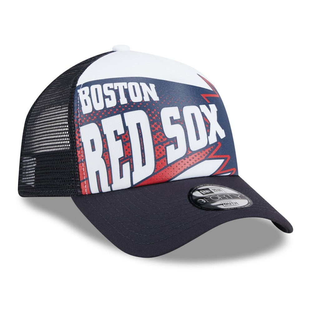 MLB Boston Red Sox New Era Youth Boom 9FORTY Adjustable Hat