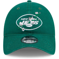Women's Game Day Flower 9TWENTY Adjustable Hat - New York Jets