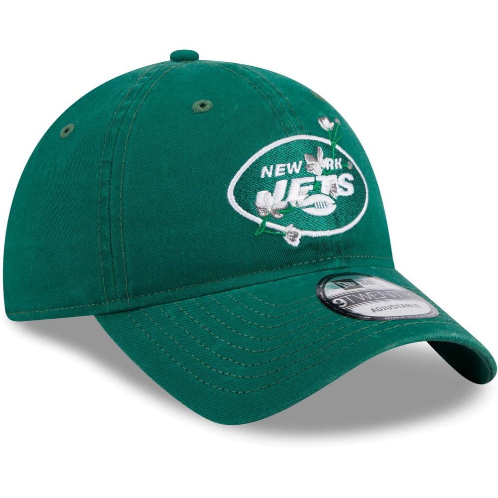 Women's Game Day Flower 9TWENTY Adjustable Hat - New York Jets