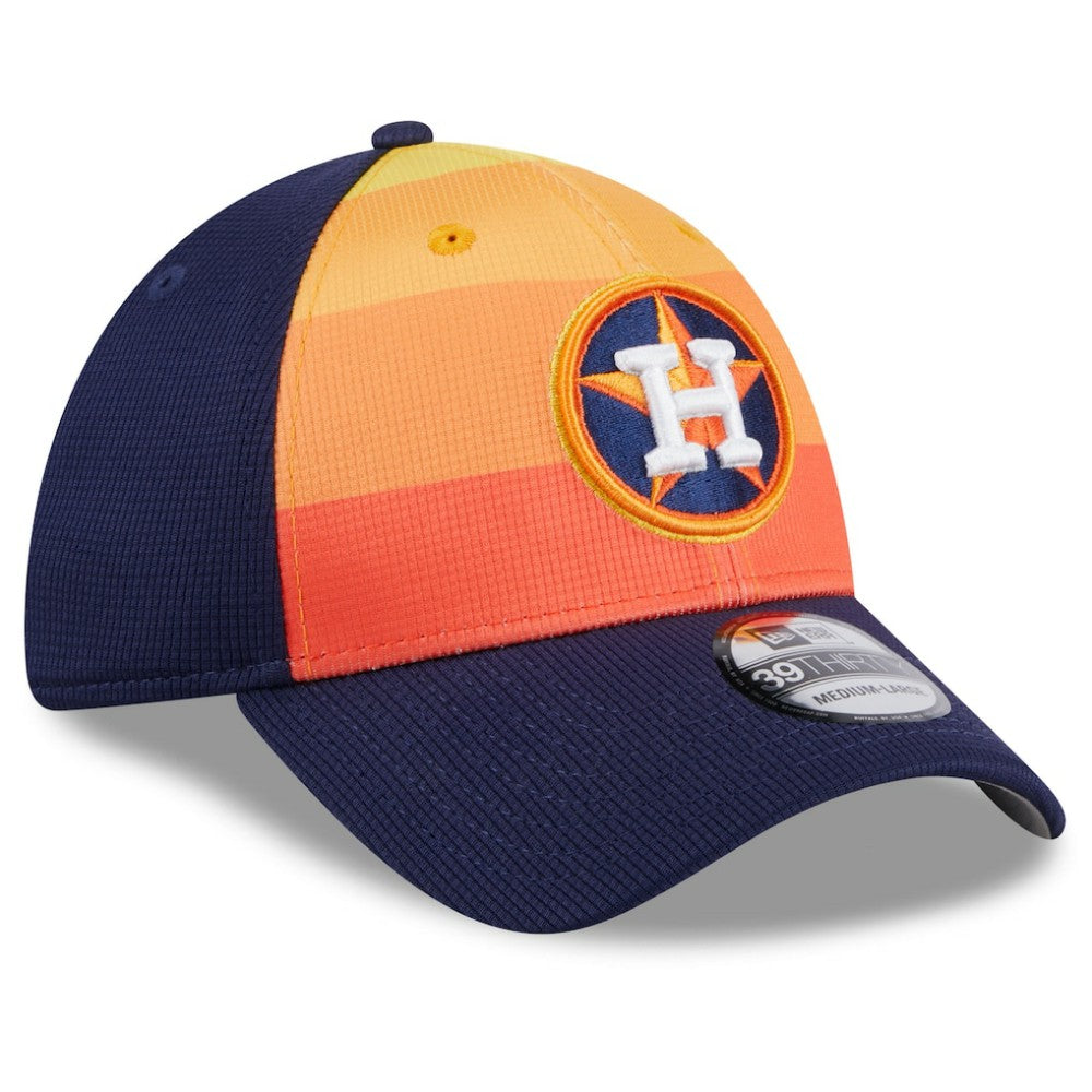 MLB Houston Astros New Era 2025 Batting Practice 39THIRTY Flex Hat