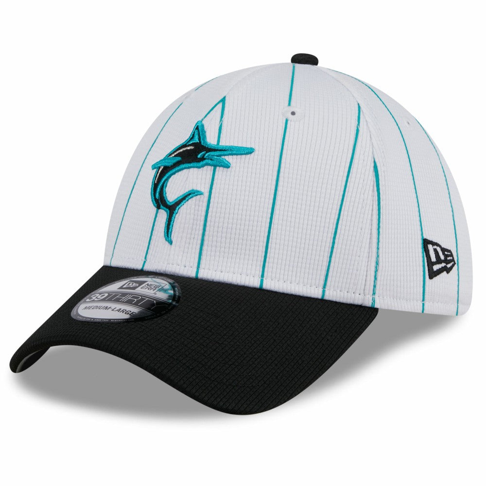 MLB Miami Marlins New Era 2025 Batting Practice 39THIRTY Flex Hat