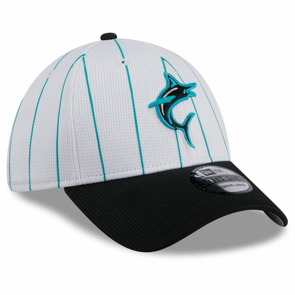 MLB Miami Marlins New Era 2025 Batting Practice 39THIRTY Flex Hat