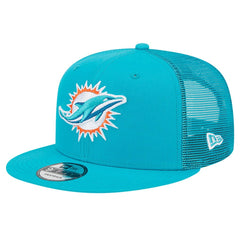 Main Trucker 9FIFTY Snapback Hat - Miami Dolphins