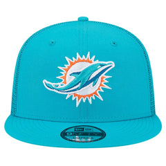 Main Trucker 9FIFTY Snapback Hat - Miami Dolphins
