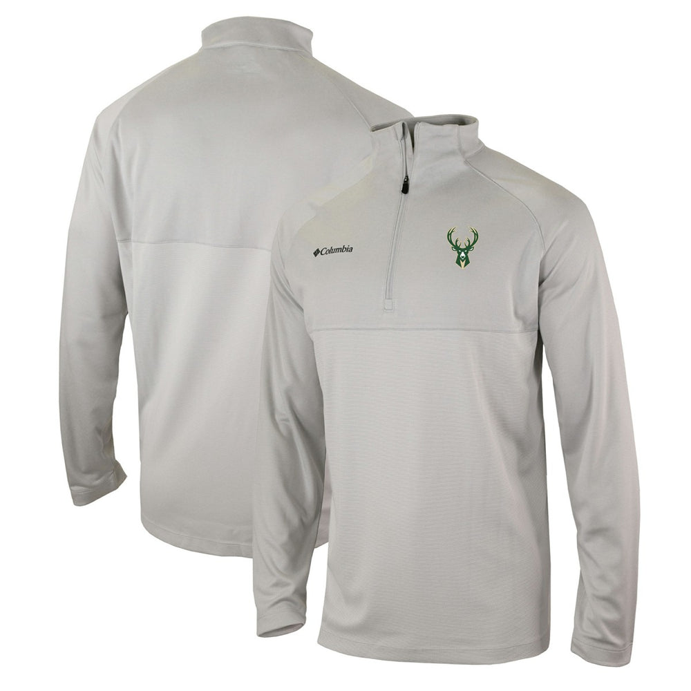 NBA Milwaukee Bucks Omni-Wick Rockin' It Quarter-Zip Pullover Top