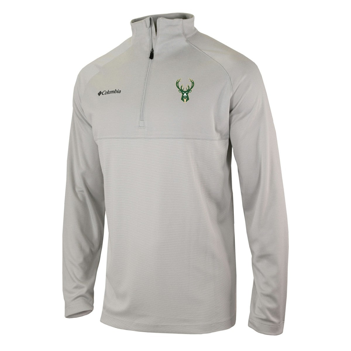 NBA Milwaukee Bucks Omni-Wick Rockin' It Quarter-Zip Pullover Top