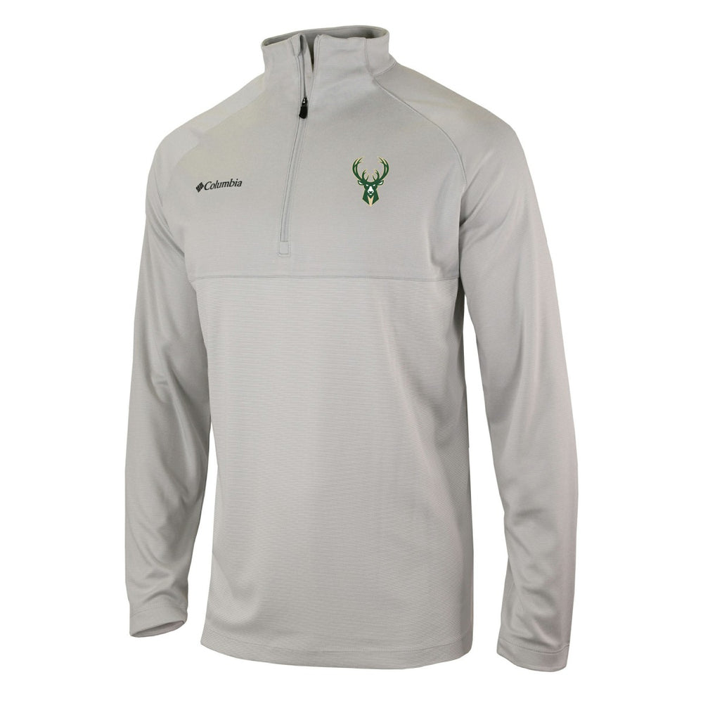 NBA Milwaukee Bucks Omni-Wick Rockin' It Quarter-Zip Pullover Top