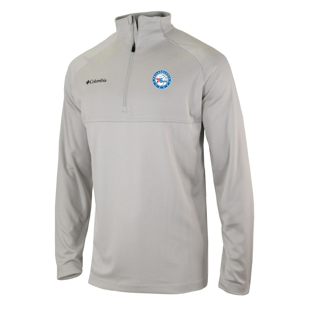 NBA Philadelphia 76ers Omni-Wick Rockin' It Quarter-Zip Pullover Top