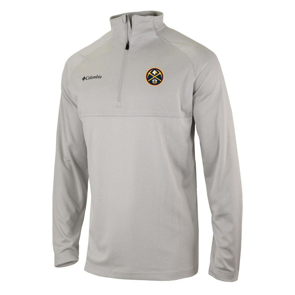 NBA Denver Nuggets Omni-Wick Rockin' It Quarter-Zip Pullover Top sale