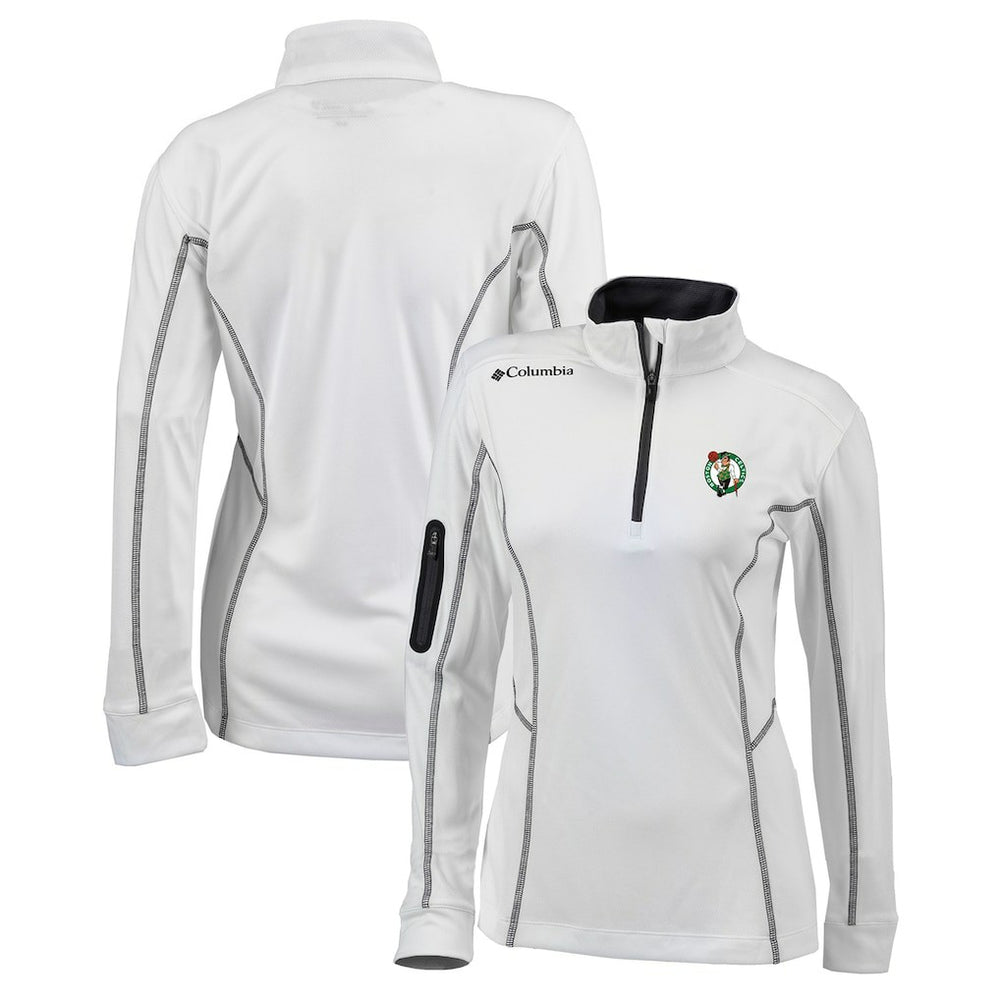 NBA Boston Celtics Women's Omni-Wick Shotgun Quarter-Zip Pullover Top