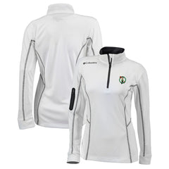 NBA Boston Celtics Women's Omni-Wick Shotgun Quarter-Zip Pullover Top