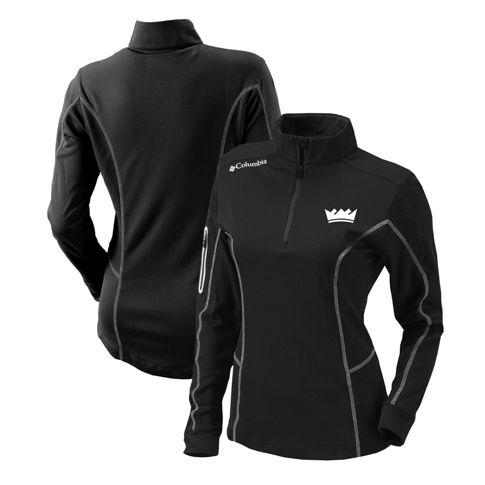 NBA Sacramento Kings Women's Omni-Wick Shotgun Quarter-Zip Pullover Top