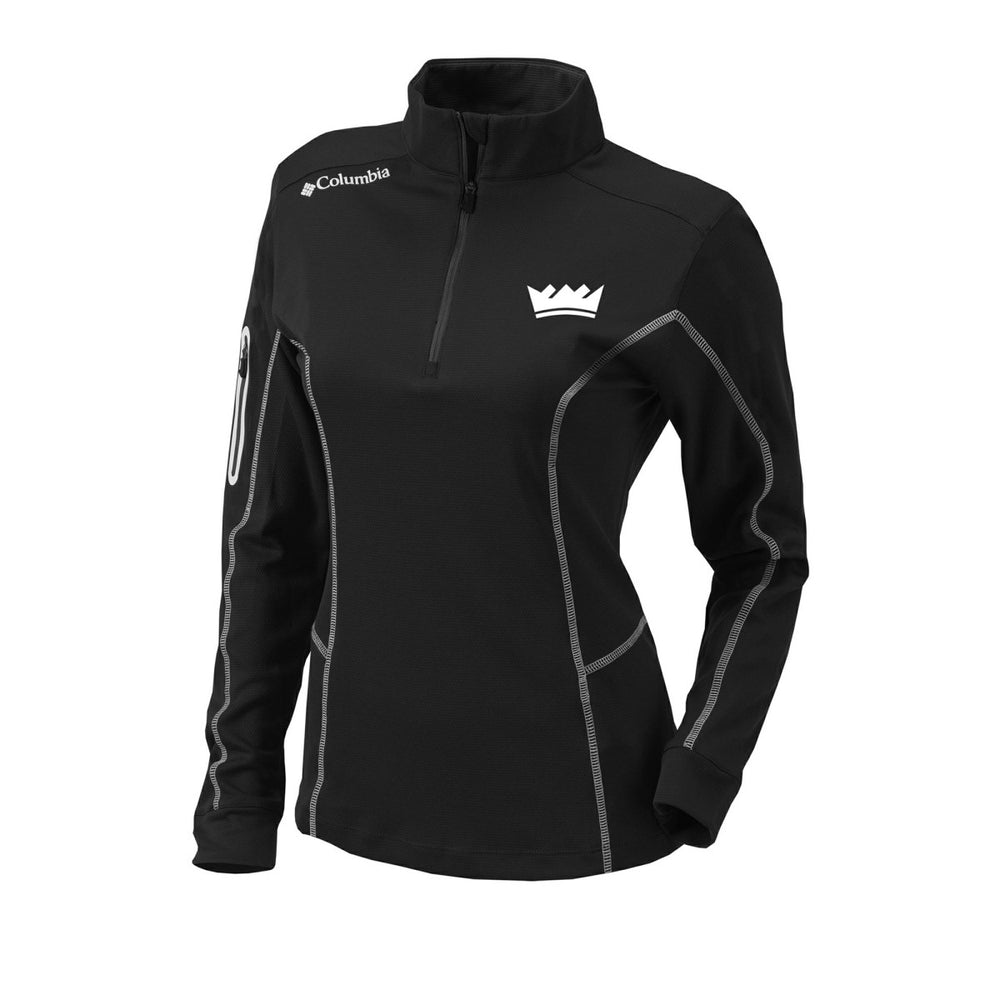 NBA Sacramento Kings Women's Omni-Wick Shotgun Quarter-Zip Pullover Top