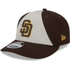 MLB San Diego Padres New Era 2025 Batting Practice Low Profile 9FIFTY Snapback Hat