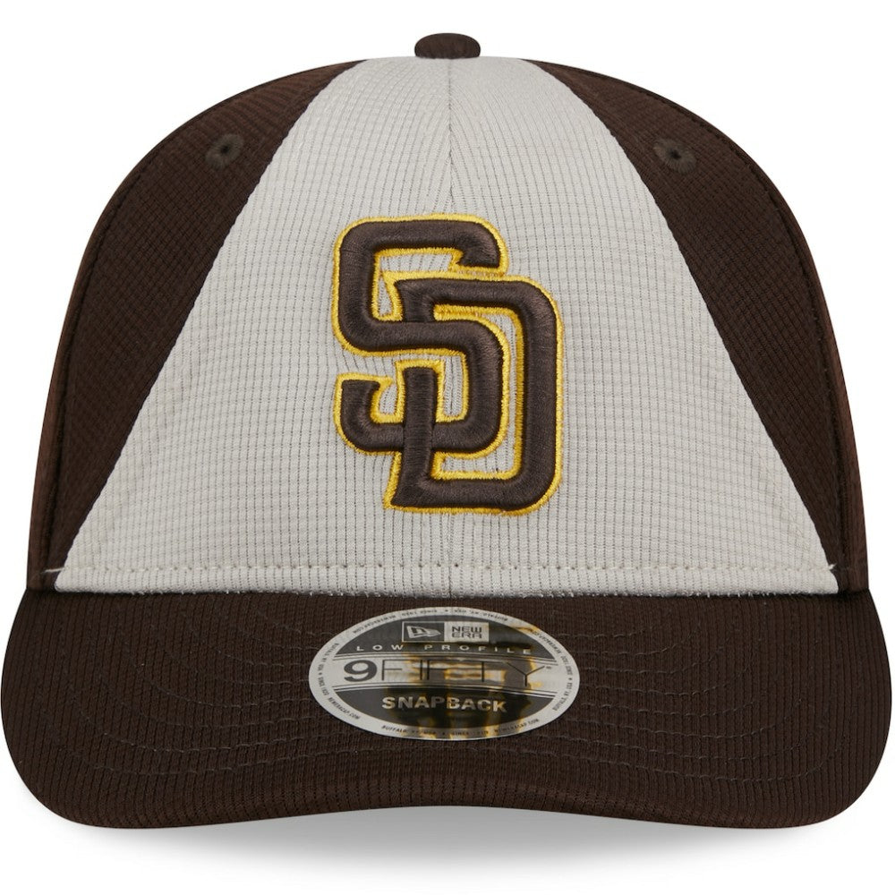 MLB San Diego Padres New Era 2025 Batting Practice Low Profile 9FIFTY Snapback Hat