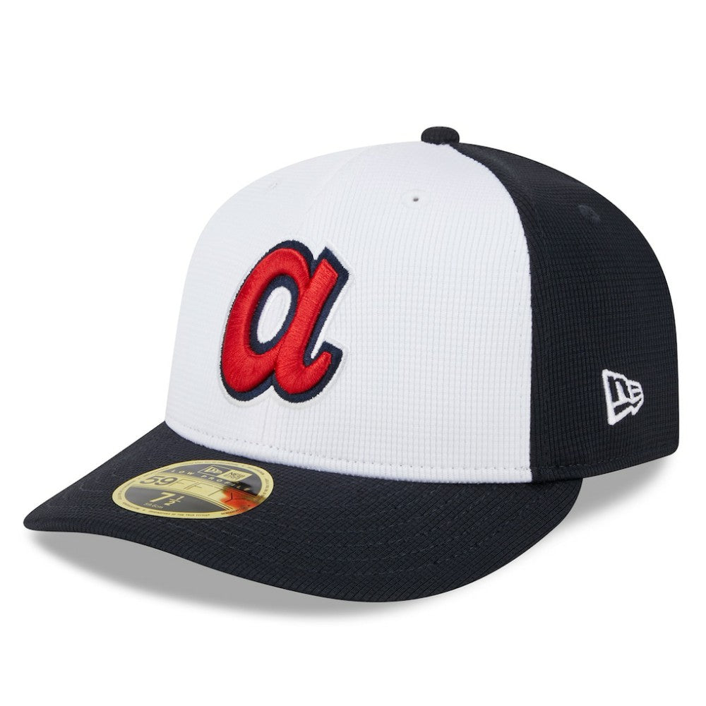 MLB Atlanta Braves New Era 2025 Batting Practice Low Profile 59FIFTY Fitted Hat