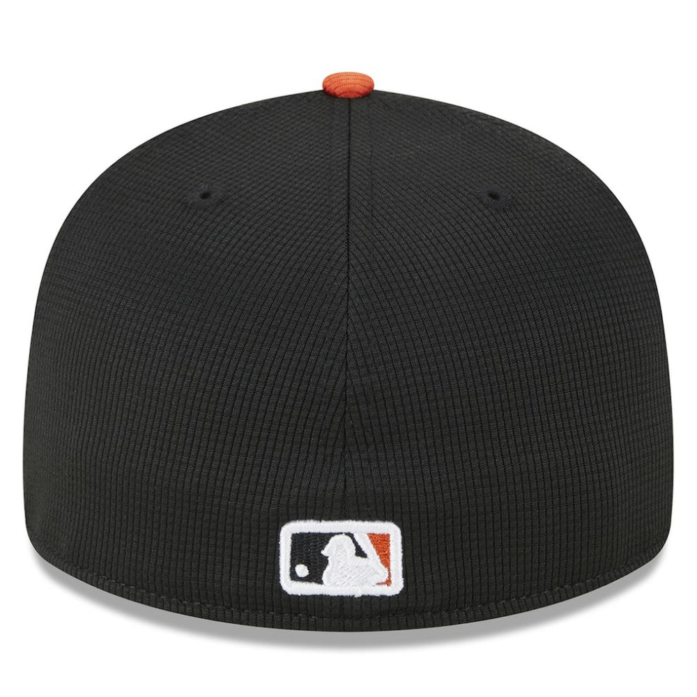 MLB Baltimore Orioles New Era 2025 Batting Practice Low Profile 59FIFTY Fitted Hat