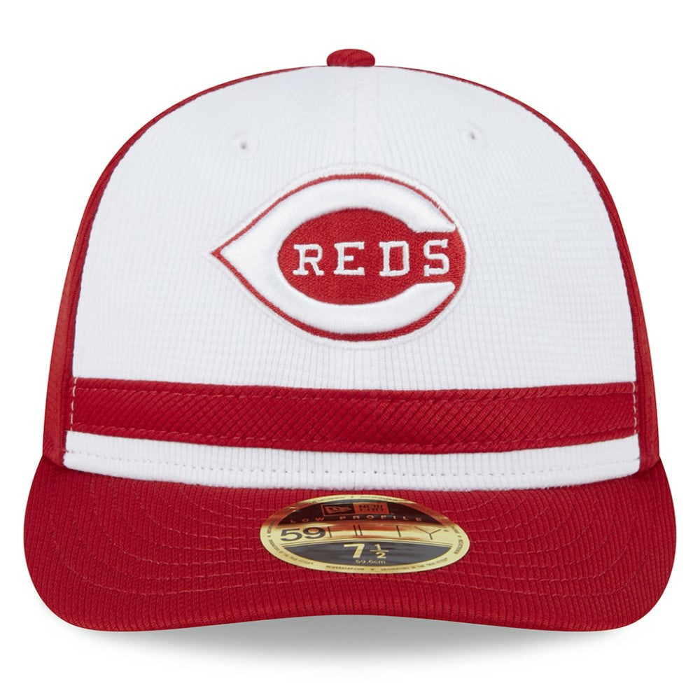 MLB Cincinnati Reds New Era 2025 Batting Practice Low Profile 59FIFTY Fitted Hat