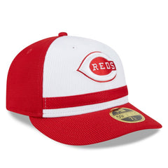 MLB Cincinnati Reds New Era 2025 Batting Practice Low Profile 59FIFTY Fitted Hat