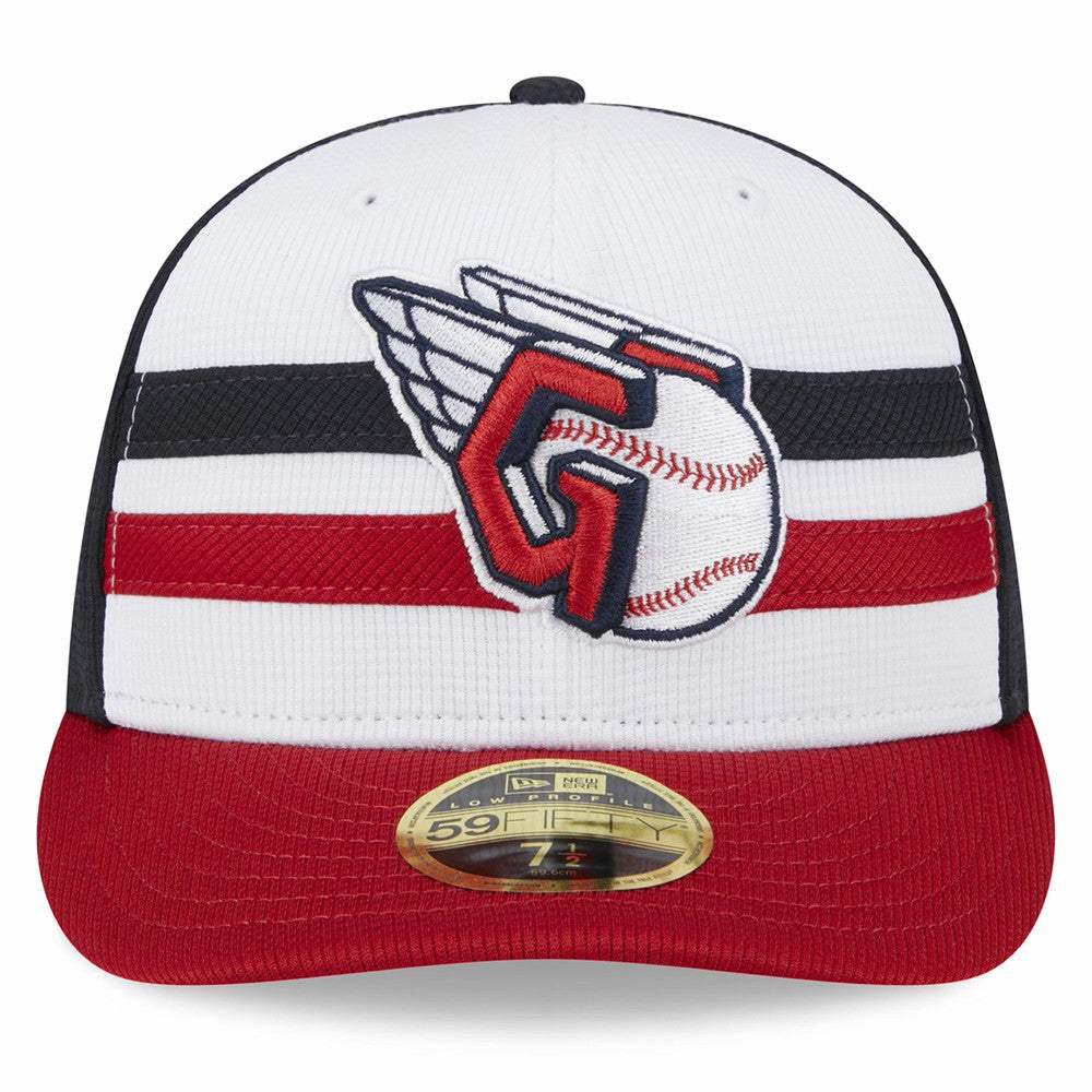 MLB Cleveland Guardians New Era 2025 Batting Practice Low Profile 59FIFTY Fitted Hat
