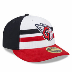 MLB Cleveland Guardians New Era 2025 Batting Practice Low Profile 59FIFTY Fitted Hat