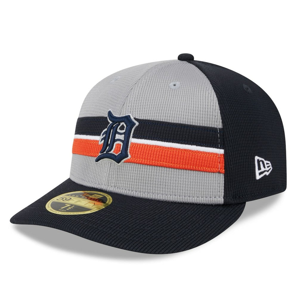 MLB Detroit Tigers New Era 2025 Batting Practice Low Profile 59FIFTY Fitted Hat