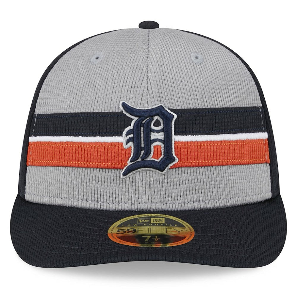 MLB Detroit Tigers New Era 2025 Batting Practice Low Profile 59FIFTY Fitted Hat
