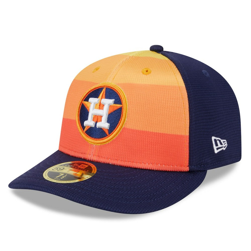MLB Houston Astros New Era 2025 Batting Practice Low Profile 59FIFTY Fitted Hat